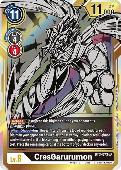 CresGarurumon (Alternate Art)