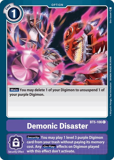 Demonic Disaster from Battle of Omni
