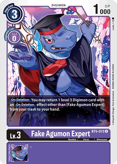 Fake Agumon Expert from Battle of Omni