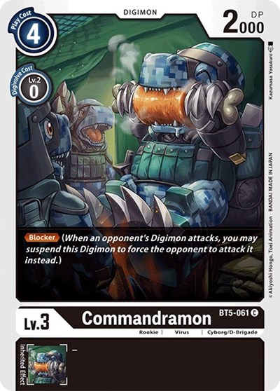 Commandramon from Battle of Omni