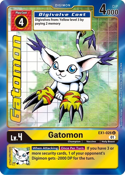 Gatomon (Alternate Art) from Classic Collection