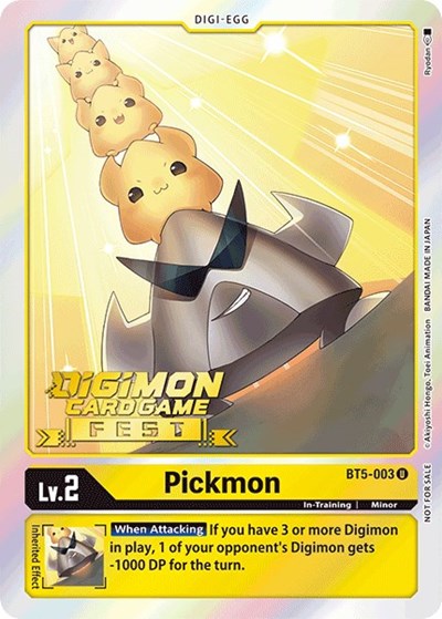 Pickmon (Digimon Card Game Fest 2022) from Battle of Omni