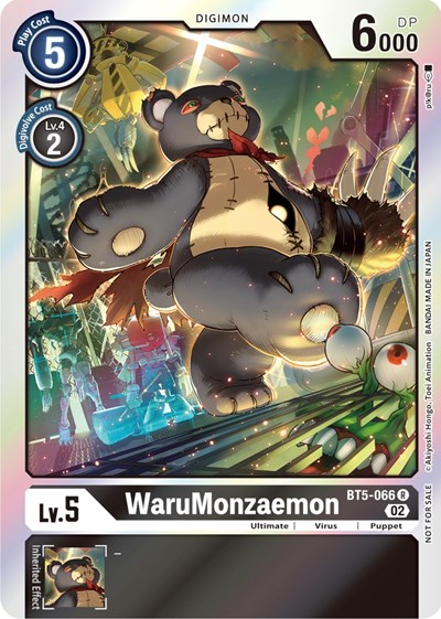 WaruMonzaemon (Official Tournament Pack Vol. 7) from Battle of Omni
