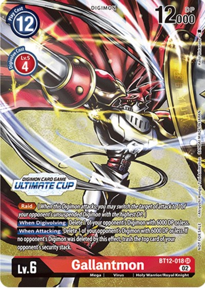 Gallantmon (Ultimate Cup) from Across Time