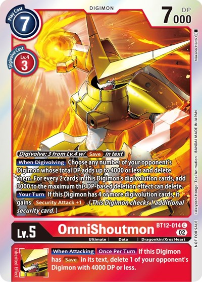 OmniShoutmon (Box Topper) from Across Time