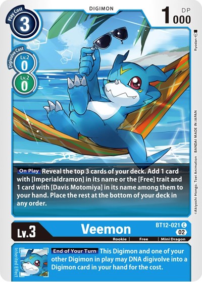 Veemon from Across Time