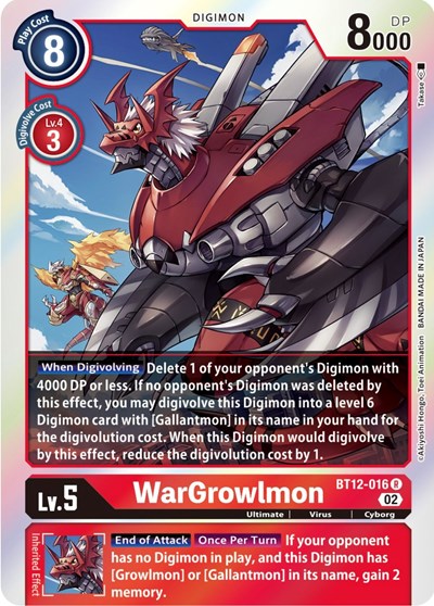 WarGrowlmon from Across Time