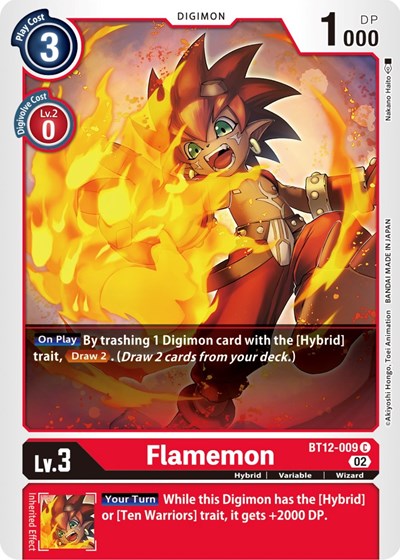 Flamemon from Across Time