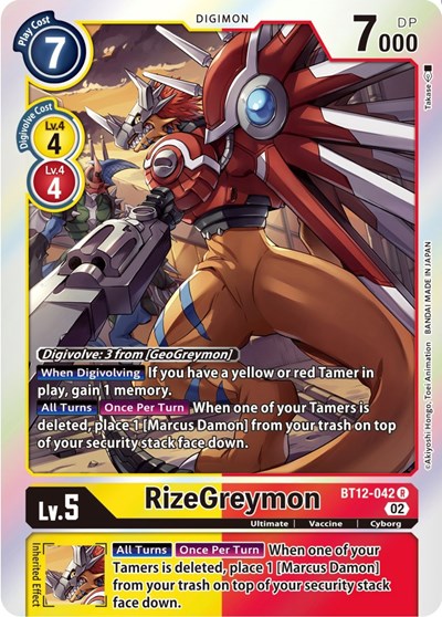 RizeGreymon from Across Time