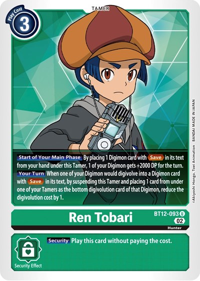 Ren Tobari from Across Time