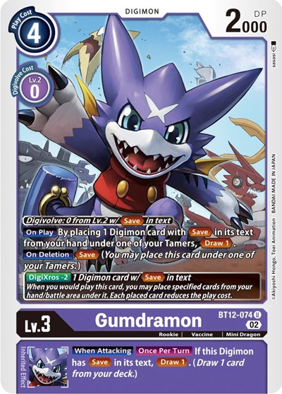 Gumdramon from Across Time