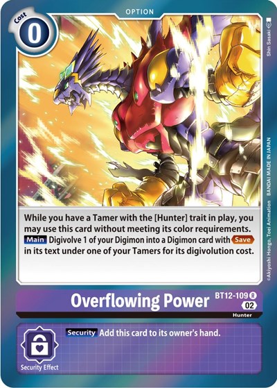 Overflowing Power from Across Time