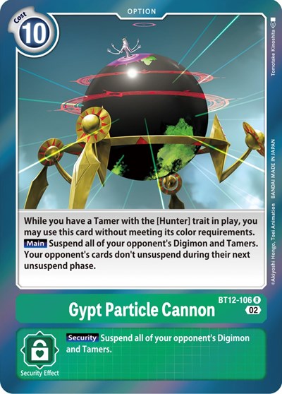 Gypt Particle Cannon from Across Time