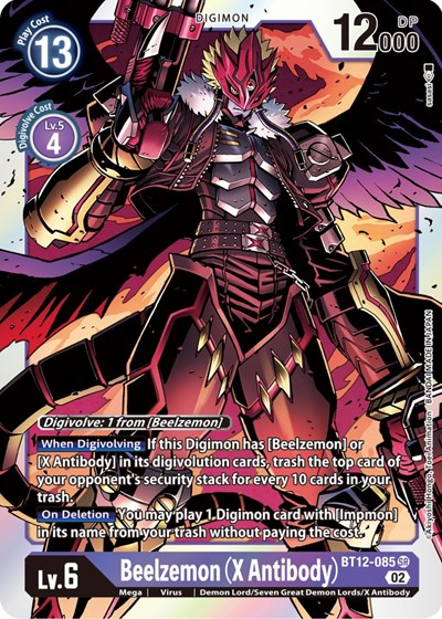 Beelzemon (X Antibody) from Across Time