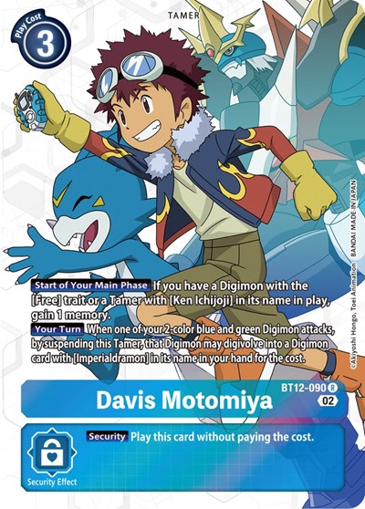 Davis Motomiya (Alternate Art) from Across Time