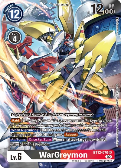 WarGreymon (Alternate Art) from Across Time