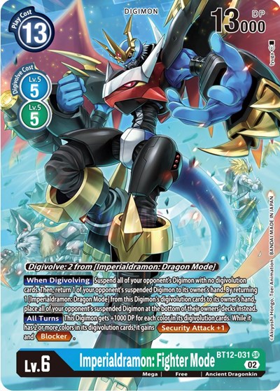 Imperialdramon: Fighter Mode (Alternate Art) from Across Time