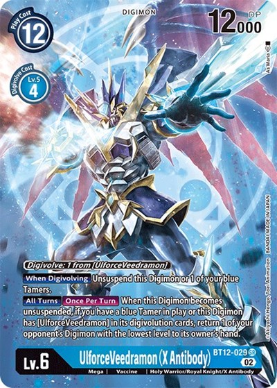UlforceVeedramon (X Antibody) (Alternate Art) from Across Time