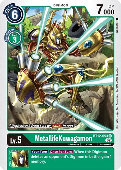 MetallifeKuwagamon from Across Time