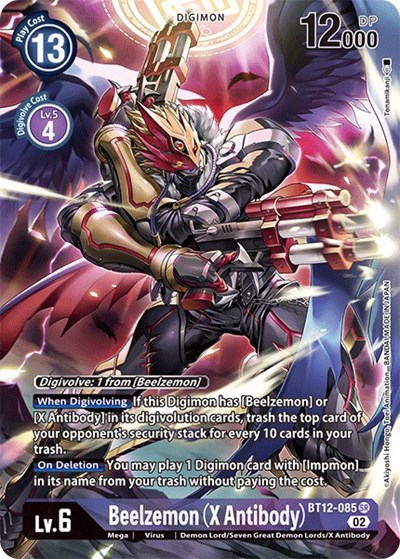 Beelzemon (X Antibody) (Alternate Art) from Across Time