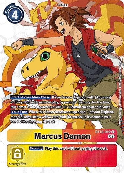 Marcus Damon (Alternate Art) from Across Time