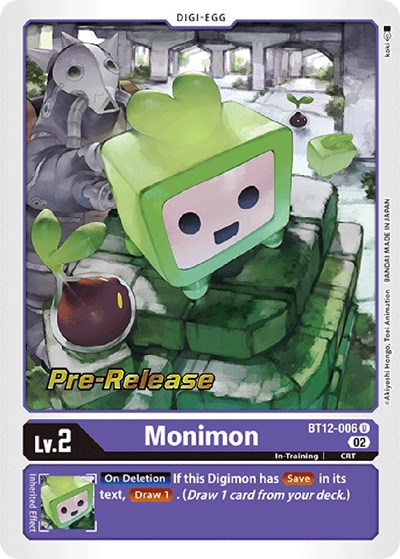 Monimon from Across Time Pre-Release Cards