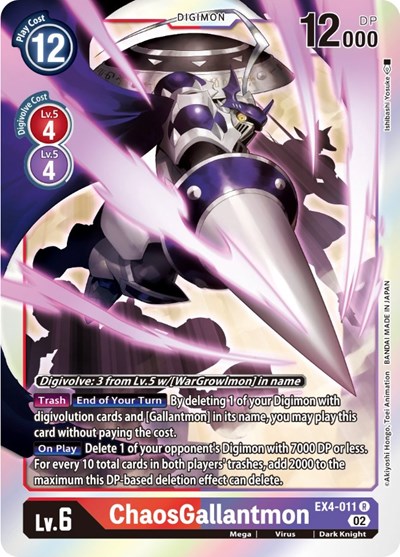 ChaosGallantmon from Alternative Being Booster