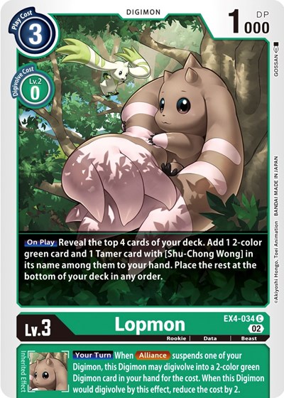 Lopmon from Alternative Being Booster
