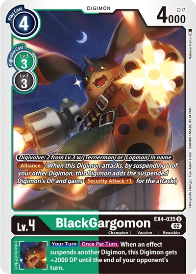 BlackGargomon from Alternative Being Booster