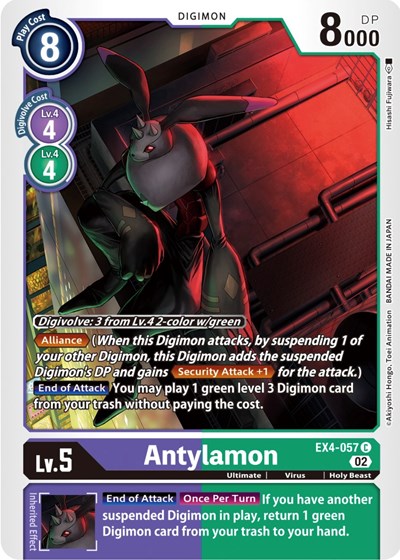 Antylamon - EX4-057 from Alternative Being Booster