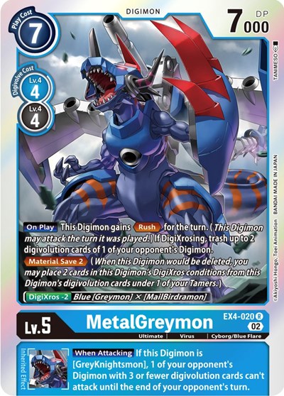 MetalGreymon - EX4-020 from Alternative Being Booster