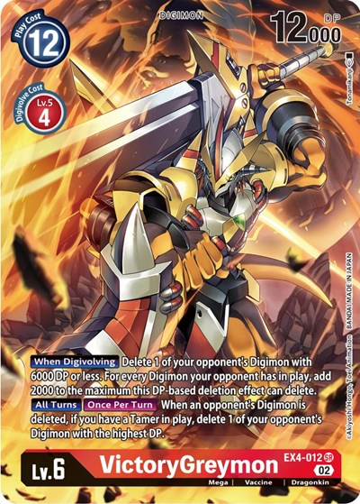 VictoryGreymon (Alternate Art) from Alternative Being Booster