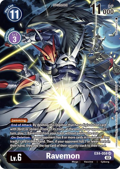 Ravemon (Alternate Art) from Alternative Being Booster
