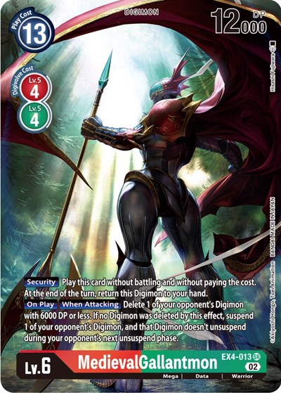 MedievalGallantmon (Alternate Art) from Alternative Being Booster
