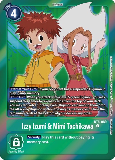 Izzy Izumi & Mimi Tachikawa (Event Pack 5) from Battle of Omni