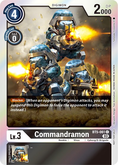 Commandramon (Winner Pack -Blast Ace-) from Battle of Omni