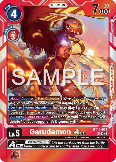 Garudamon ACE from Exceed Apocalypse