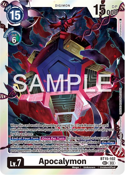 Apocalymon from Exceed Apocalypse