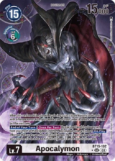 Apocalymon (Alternate Art) from Exceed Apocalypse