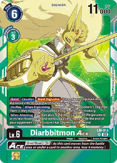 Diarbbitmon ACE (English Exclusive) from Exceed Apocalypse