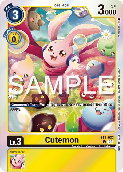 Cutemon (Winner Pack -Exceed Apocalypse-) from Battle of Omni