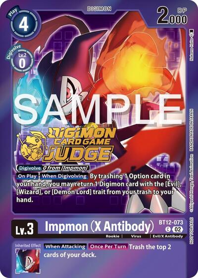 Impmon (X Antibody) (Judge Pack 5) from Across Time