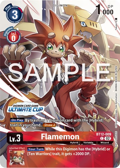 Flamemon (Ultimate Cup 2024) from Across Time