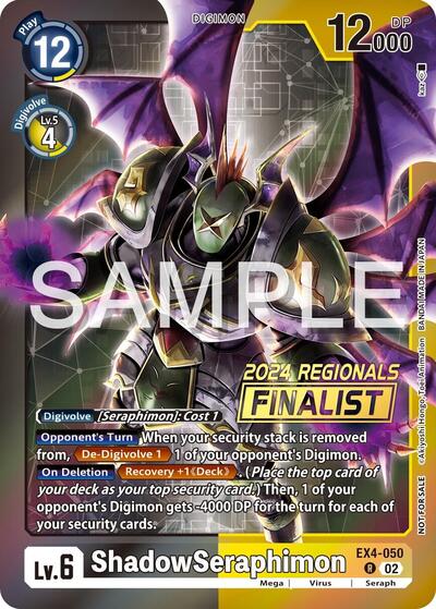 ShadowSeraphimon (2024 Regionals Finalist) from Alternative Being Booster