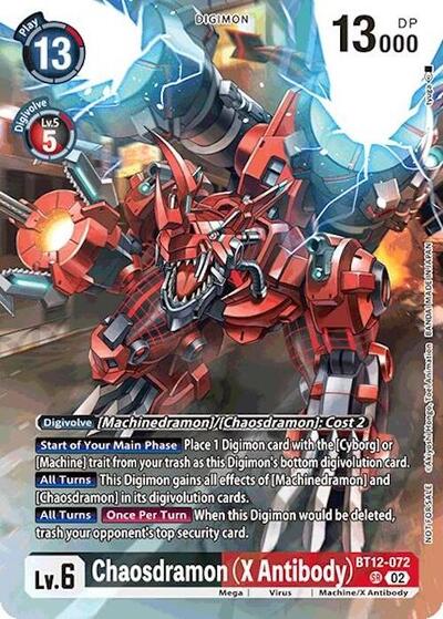 Chaosdramon (X Antibody) (Event Pack 7) from Across Time