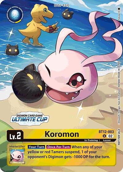 Koromon (Ultimate Cup 2024) from Across Time
