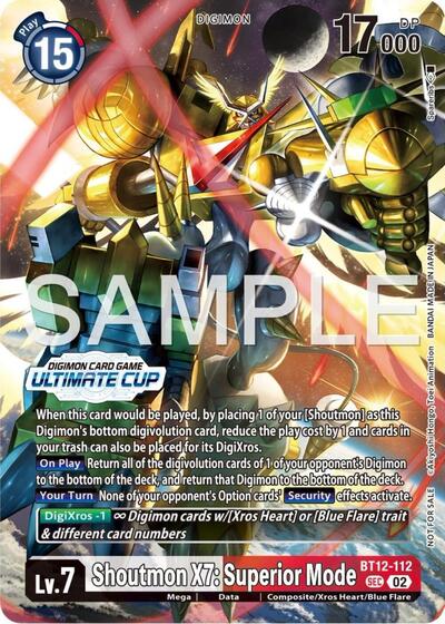 Shoutmon X7: Superior Mode (Ultimate Cup 25-26 Season 1) from Across Time