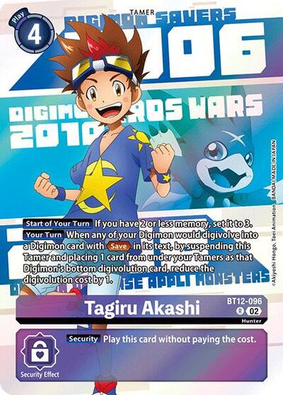 Tagiru Akashi (Digimon Animation Series 25th Anniversary Set) from Across Time