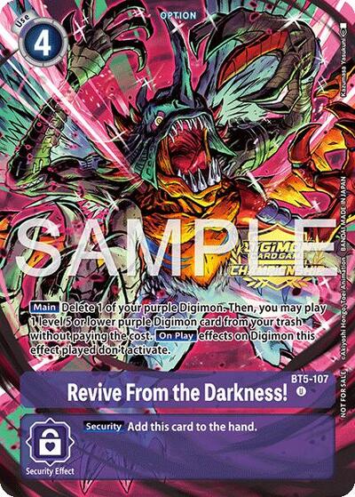 Revive From the Darkness! (Championship 25-26 Tamers Pack Season 1) from Battle of Omni