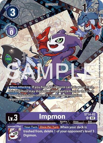 Impmon (Sinister Order Legend Pack)